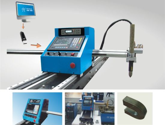 Automatisk lille CNC Plasma profil skære maskine til metalplader