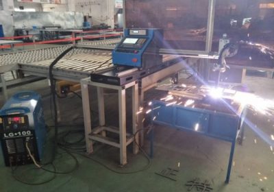 Metal CNC plasma cutter maskine, med både plasma og flamme skæring