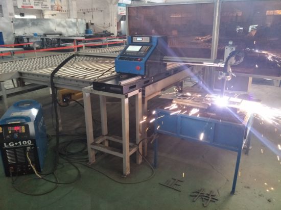 Metal CNC plasma cutter maskine, med både plasma og flamme skæring