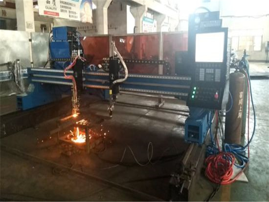 2000 * 6000mm cnc flamme boremaskine plasma skære maskine