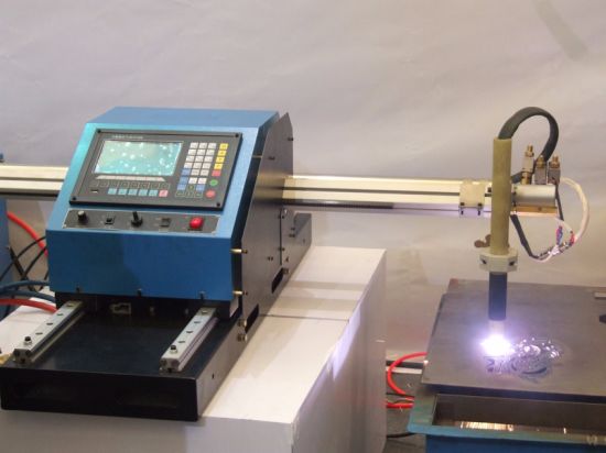 Bærbar CNC plasma skære maskine til, ss ,, aluminium profil Bedste pris