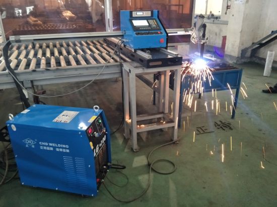 Bærbar CNC flamme plasma skæring metal maskine til rustfrit stål, kulstof stål og med billige komponenter dele