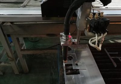 CNC gantry type flamme oxy plasma skære maskine til skæring af metalplader