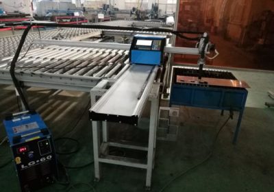 CNC bærbar plasma / flamme skæremaskine til skæring af aluminium
